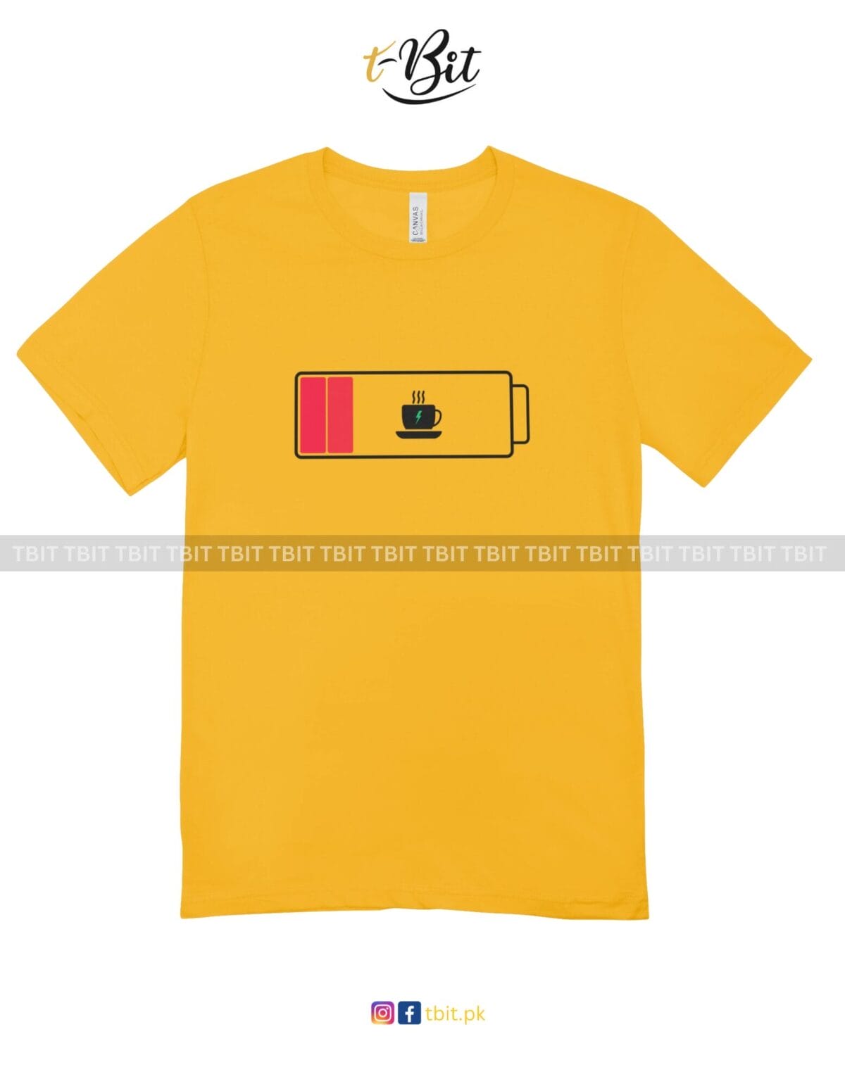 Chaye Charging Premium Print - Crew Neck Half Sleeves Tees